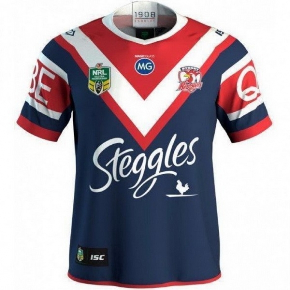 Maglia Sydney Roosters Home 2018 Blu