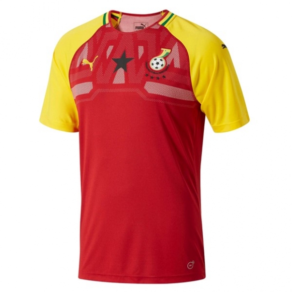 Thailandia Maglia Ghana Home 2018 Rosso