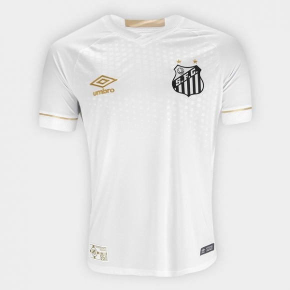 Thailandia Maglia Santos Home 2018/19 Bianco