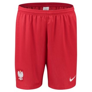 Pantaloni Polonia Away 2018 Rosso