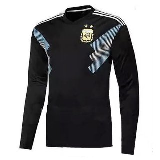 Thailandia Maglia Argentina Away ML 2018 Nero Blu