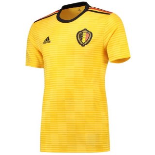 Thailandia Maglia Belgio Away 2018 Giallo