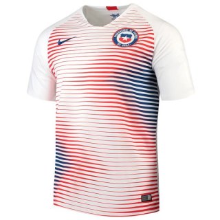 Thailandia Maglia Cile Away 2018 Bianco