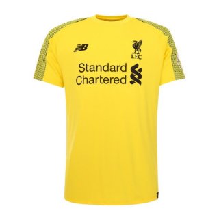 Thailandia Maglia Liverpool Home Portiere 2018/19 Giallo