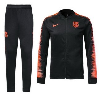 Felpa Barcellona 2018/19 Nero Arancione