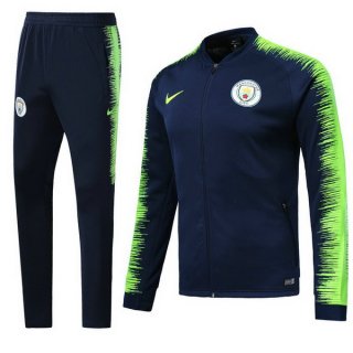 Felpa Manchester City 2018/19 Blu Verde