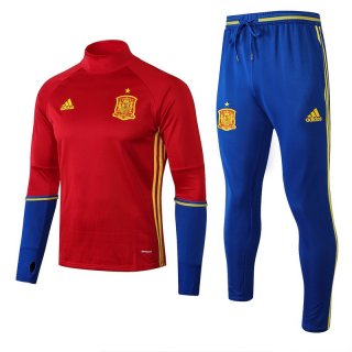 Felpa Spagna 2018 Rosso Blu