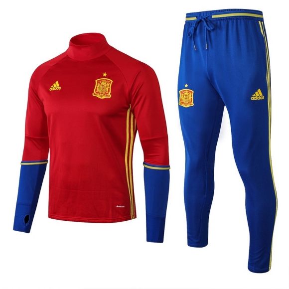 Felpa Spagna 2018 Rosso Blu