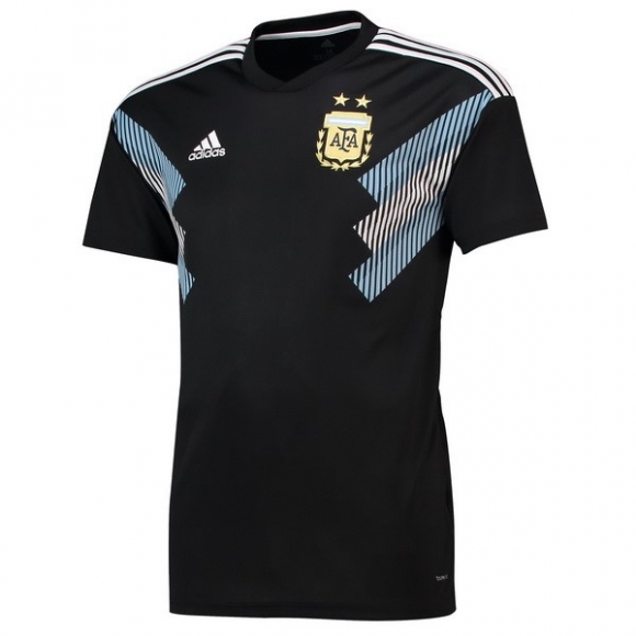 Maglia Argentina Away 2018 Nero Blu