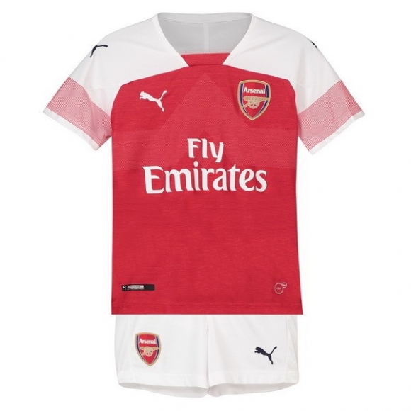 Maglia Arsenal Home Bambino 2018/19 Rosso