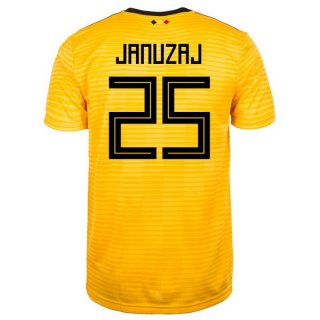 Maglia Belgio Away Januzaj 2018 Giallo