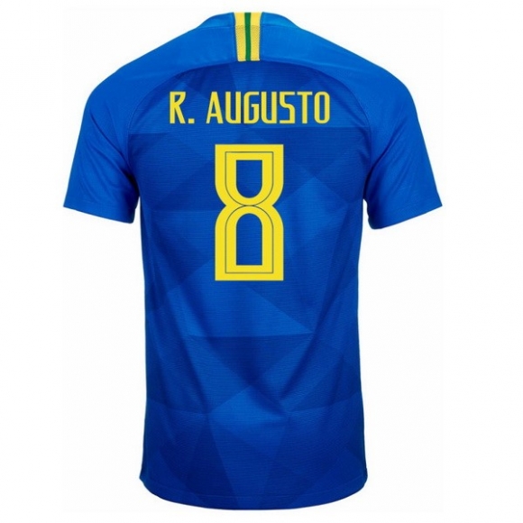 Maglia Brasile Away R.Augusto 2018 Blu