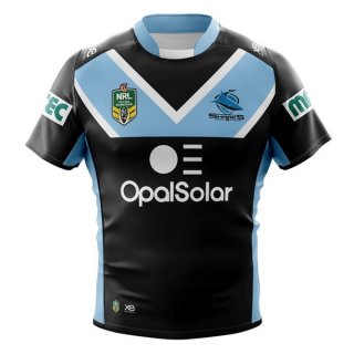 Maglia Cronulla Sharks Away 2018 Nero
