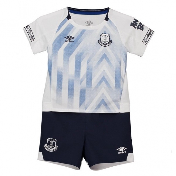 Maglia Everton Terza Bambino 2018/19 Bianco