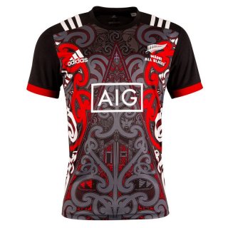 Maglia Formazione All Blacks 2018 Nero