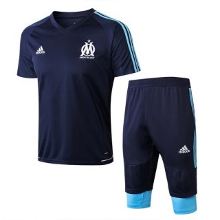 Maglia Formazione Marseille Set Completo 2018/19 Blu Navy