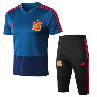Maglia Formazione Spagna Set Completo 2018 Blu