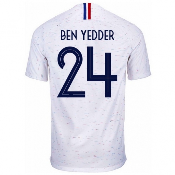 Maglia Francia Away Ben Yedder 2018 Bianco
