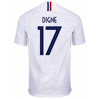 Maglia Francia Away Digne 2018 Bianco