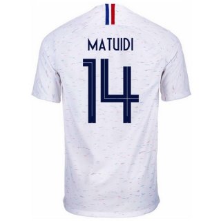 Maglia Francia Away Matuidi 2018 Bianco