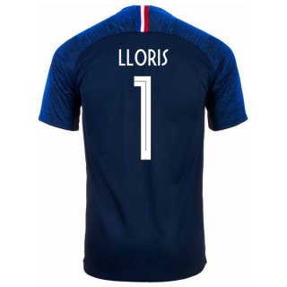 Maglia Francia Home Lloris 2018 Blu