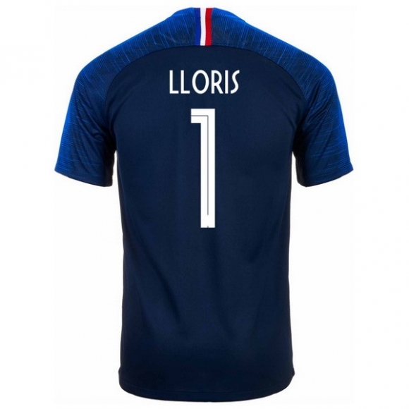 Maglia Francia Home Lloris 2018 Blu