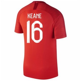 Maglia Inghilterra Away Keane 2018 Rosso