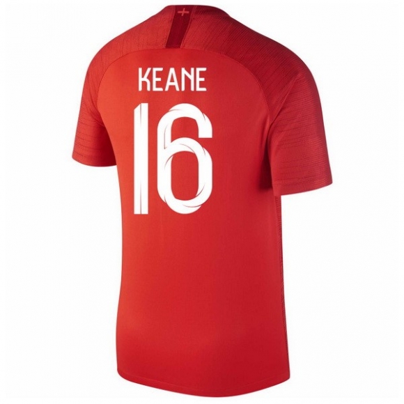 Maglia Inghilterra Away Keane 2018 Rosso