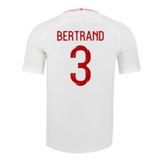 Maglia Inghilterra Home Bertrand 2018 Bianco