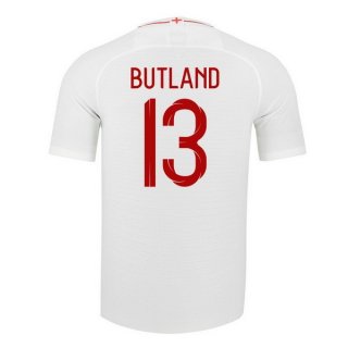 Maglia Inghilterra Home Butland 2018 Bianco