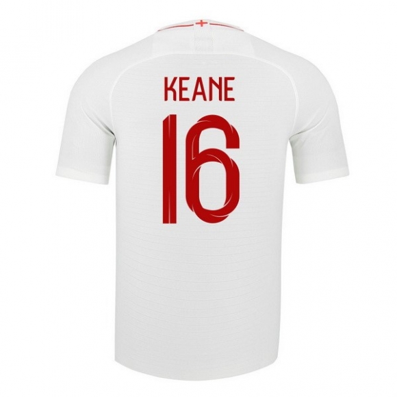 Maglia Inghilterra Home Keane 2018 Bianco