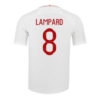 Maglia Inghilterra Home Lampard 2018 Bianco