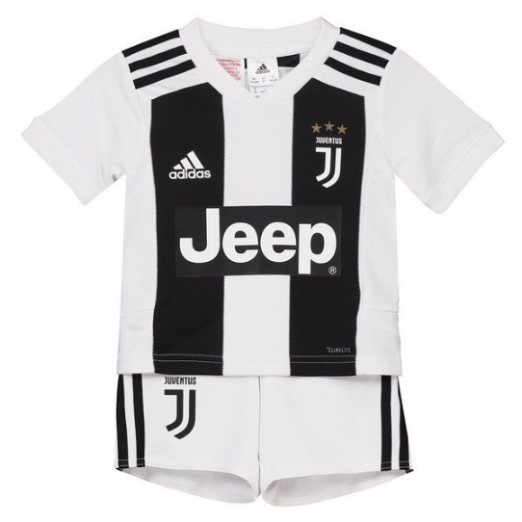 Maglia Juventus Home Bambino 2018/19 Bianco Nero