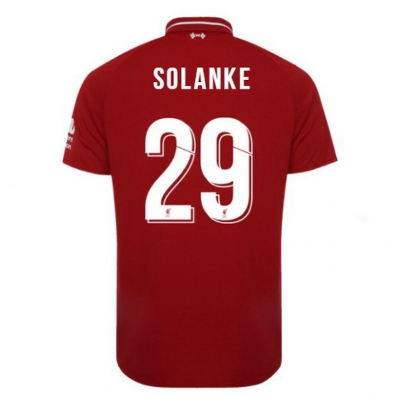 Maglia Liverpool Home Solanke 2018/19 Rosso
