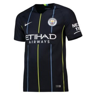 Maglia Manchester City Away 2018/19 Blu