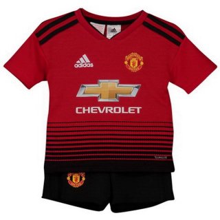 Maglia Manchester United Home Bambino 2018/19 Rosso