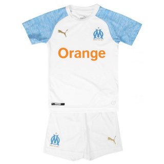 Maglia Marseille Home Bambino 2018/19 Bianco