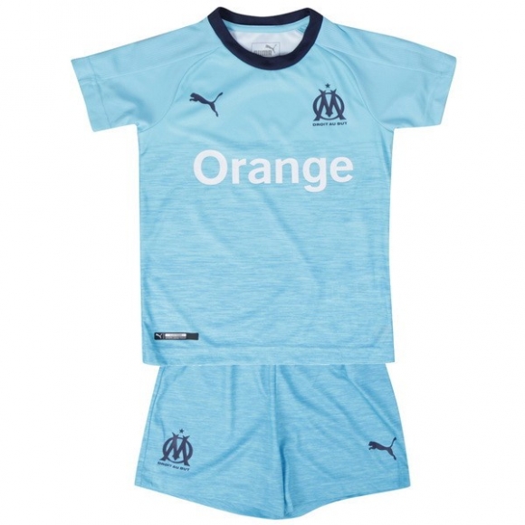 Maglia Marseille Terza Bambino 2018/19 Blu