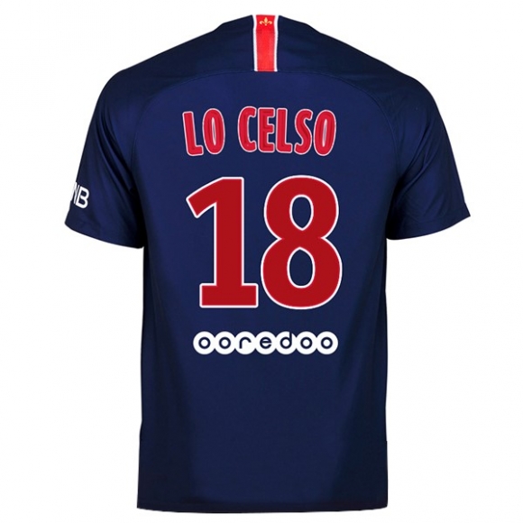 Maglia Paris Saint Germain Home Lo Celso 2018/19 Blu