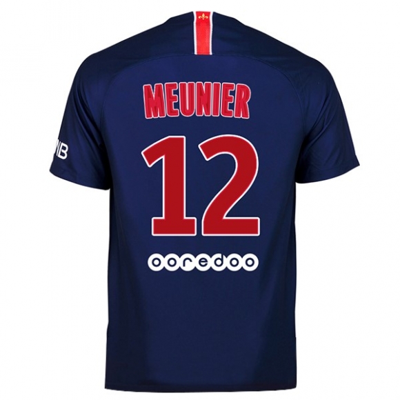 Maglia Paris Saint Germain Home Meunier 2018/19 Blu