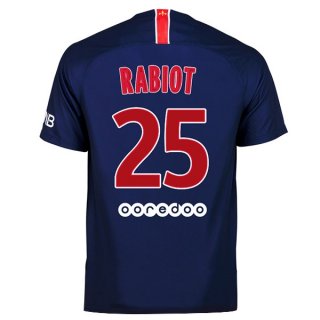 Maglia Paris Saint Germain Home Rabiot 2018/19 Blu