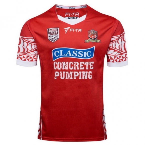 Maglia Tonga Home 2017/18 Rosso