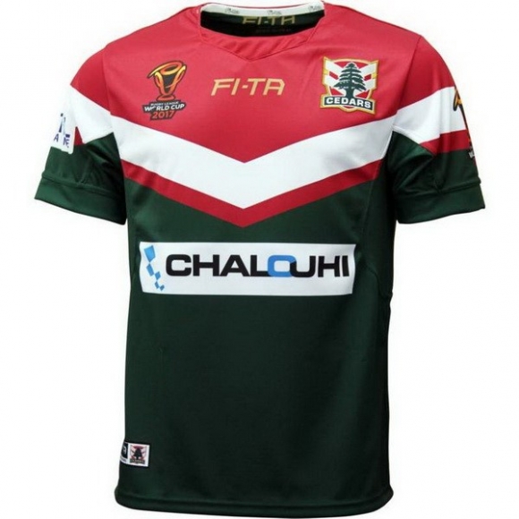 Maglia Líbano RLWC Home 2017/18 Verde