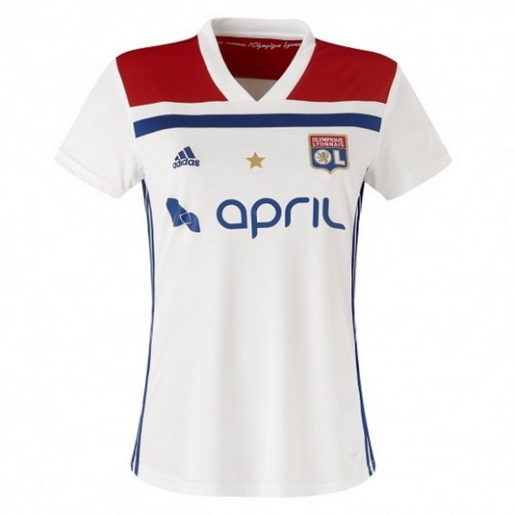 Maglia Lyon Home Donna 2018/19 Bianco
