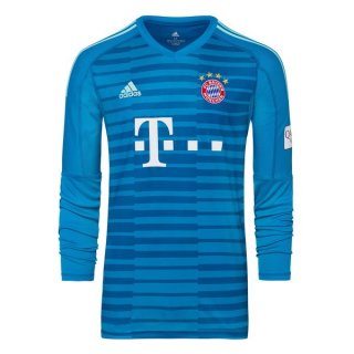 Thailandia Maglia Bayern Munich Away Ml Portiere 2018/19 Blu