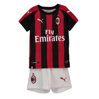 Maglia AC Milan Home Bambino 2018/19 Rosso