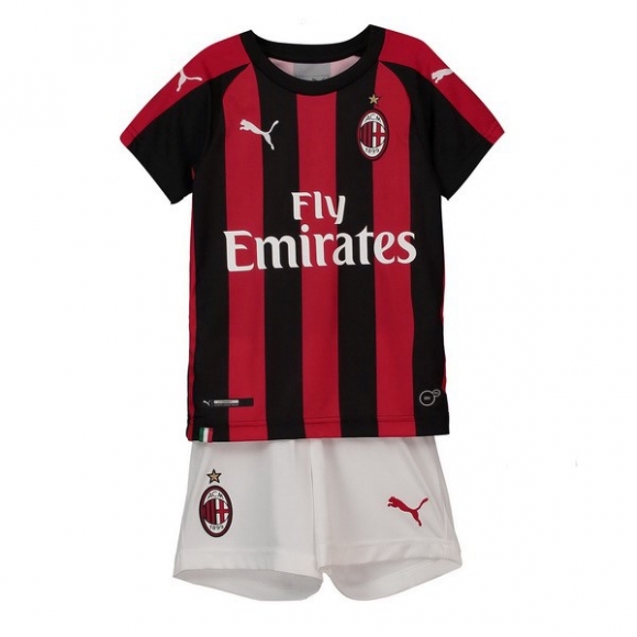 Maglia AC Milan Home Bambino 2018/19 Rosso