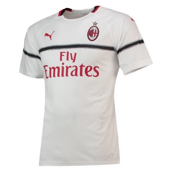 Thailandia Maglia AC Milan Away 2018/19 Bianco