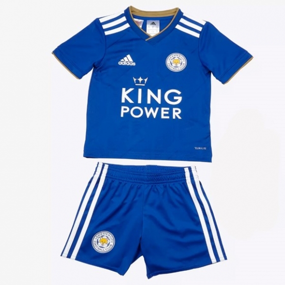 Maglia Leicester City Home Bambino 2018/19 Blu