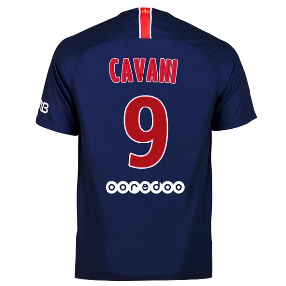Maglia Paris Saint Germain Home Cavani 2018/19 Blu